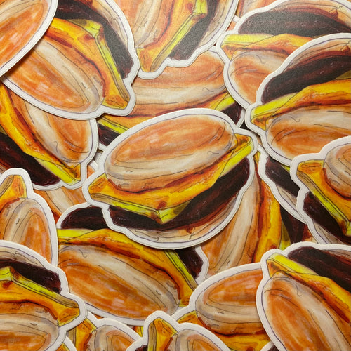 sausage and egg muffin sticker
