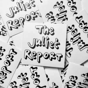 the juliet report sticker