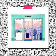 Load image into Gallery viewer, Ganni Store Print